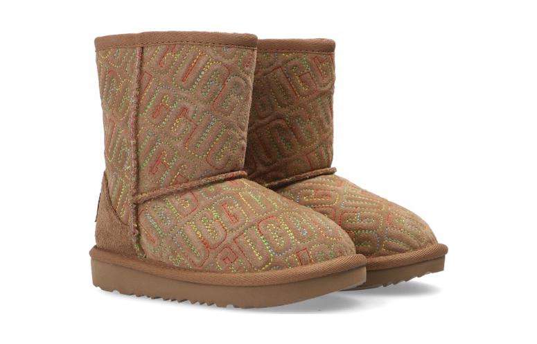 (GS) UGG Classic II Graphic Stitch 'Chestnut' 1112383T-CHE
