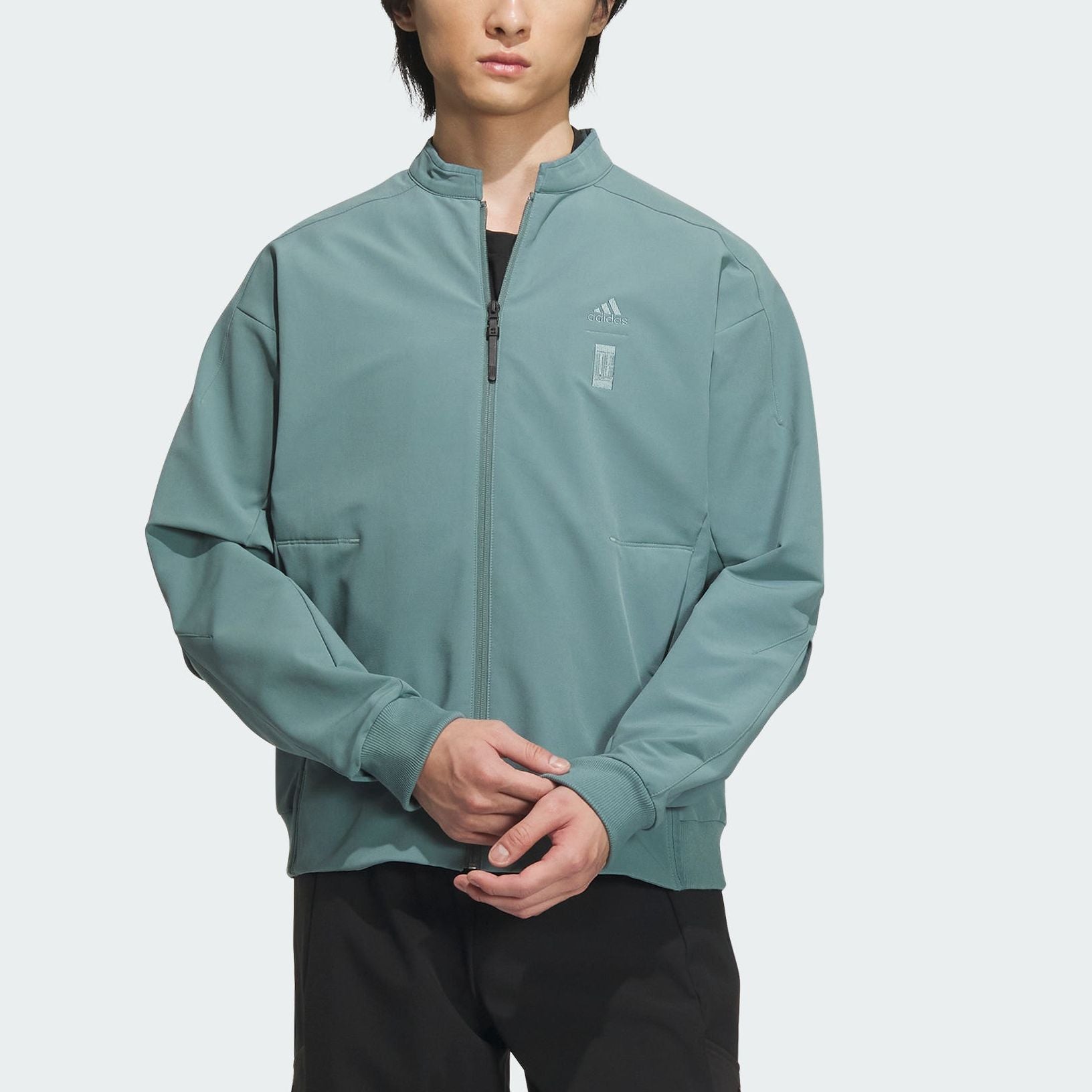 adidas Wuji Must-Have Woven Jacket Asia Sizing 'Teal' IX4284