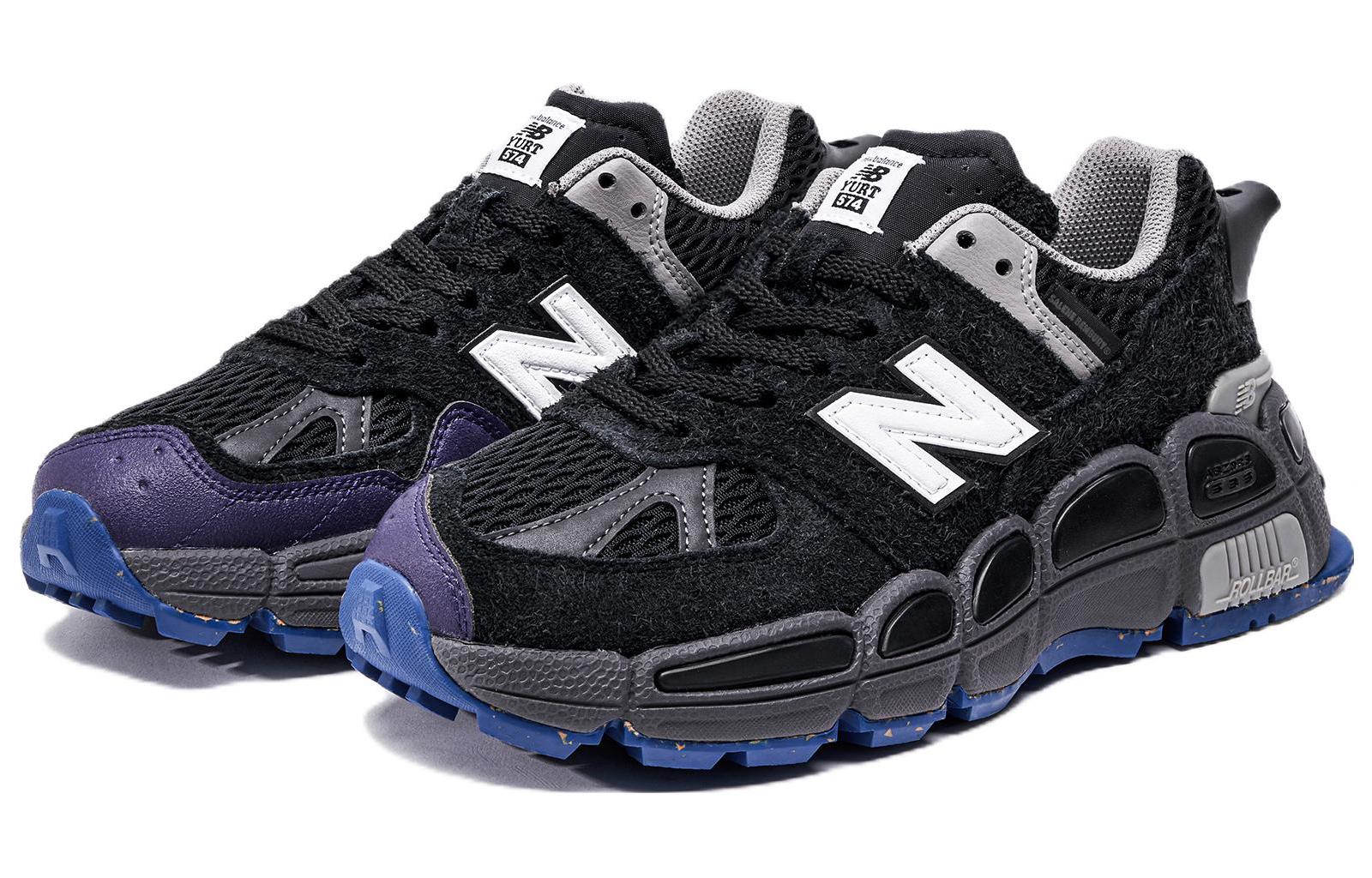 New Balance Salehe Bembury x 574 YURT 'Universal Communication - Black Plum' MS574YSE