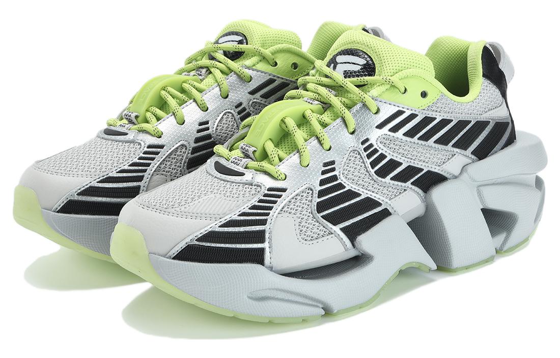 FILA Space Low Sneakers 'Grey Black Green' F12M314103FVA