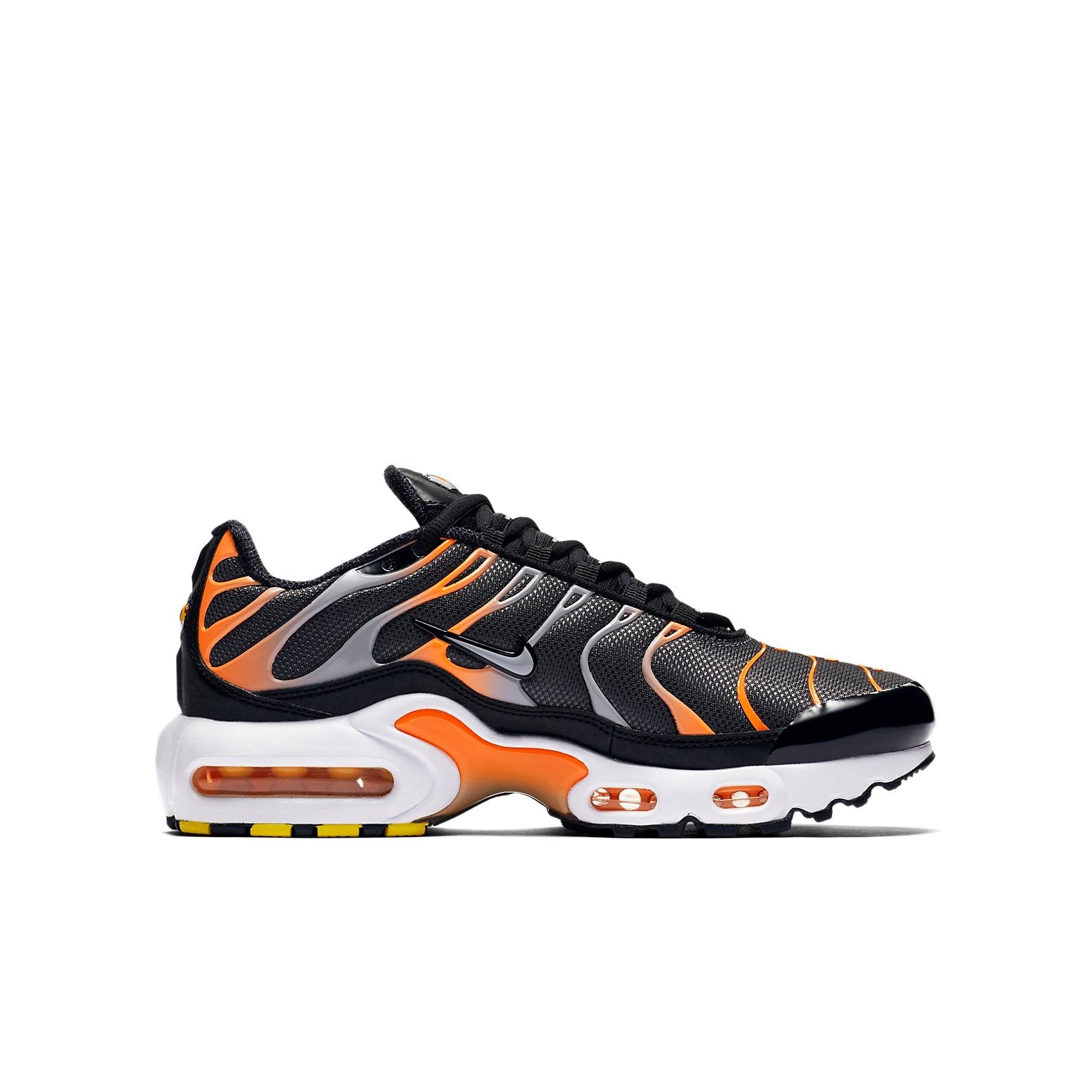 (GS) Nike Air Max Plus 'Black Total Orange' CD0609-003