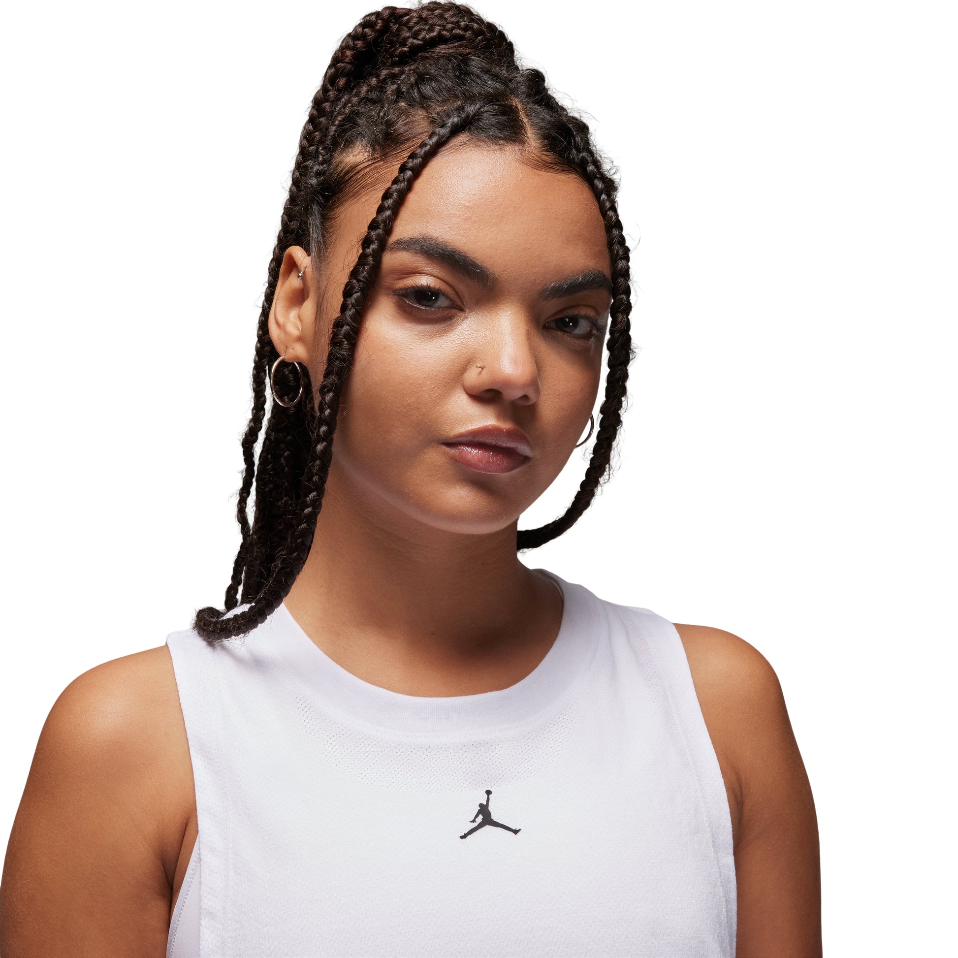 (WMNS) Air Jordan Sport Diamond Tank Top 'White' FB4629-100