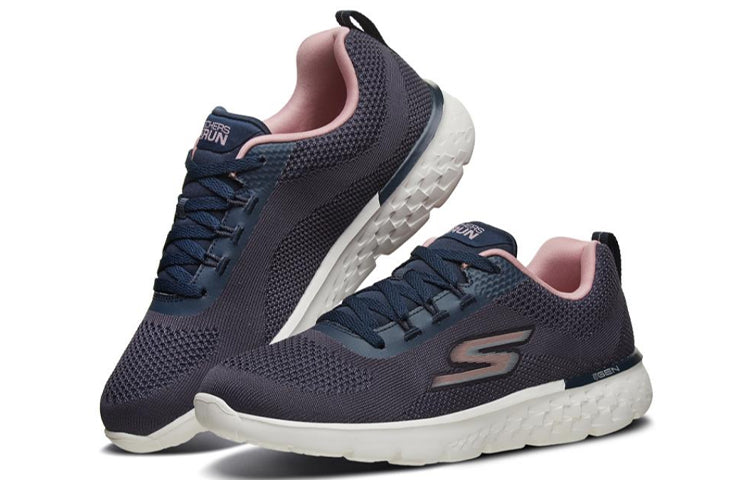 (WMNS) Skechers Go Run 400 Blue/White/Pink 667044-NVPK