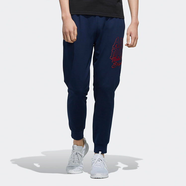 Men's adidas neo Navy Blue Sports Pants/Trousers/Joggers EI6274