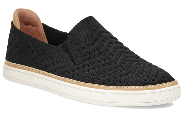 (WMNS) UGG Sammy Chevron Sneaker 'Black' 1102560-BLK