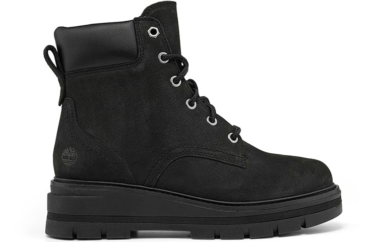 (WMNS) Timberland Cheyenne Valley Mid Wide Fit Boot 'Black Nubuck' A2JV7W