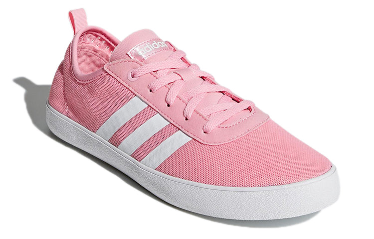 (WMNS) adidas neo Qt Vulc 2.0 Pink/White BC0583