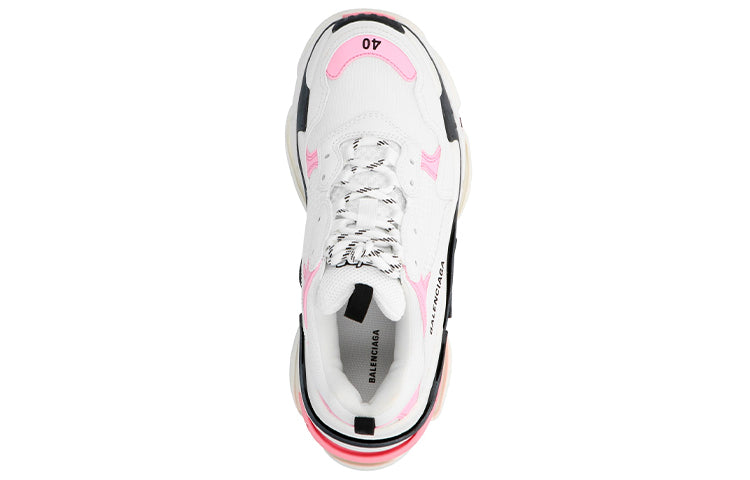 (WMNS) Balenciaga Triple S 'White Light Pink' 524039W09OM5691
