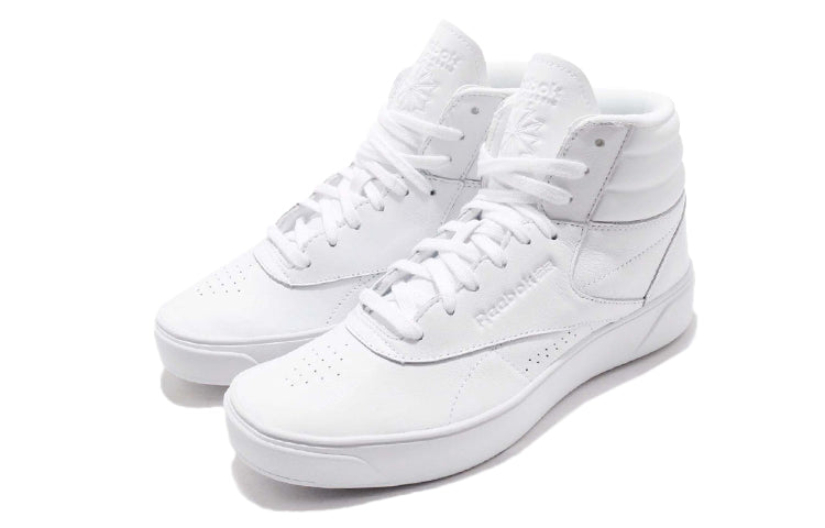 (WMNS) Reebok Freestyle Hi Nova 'White Purple' CN3846