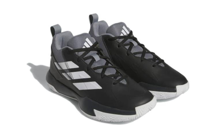 (GS) adidas Cross 'Em Up 'Black Grey' IE9255