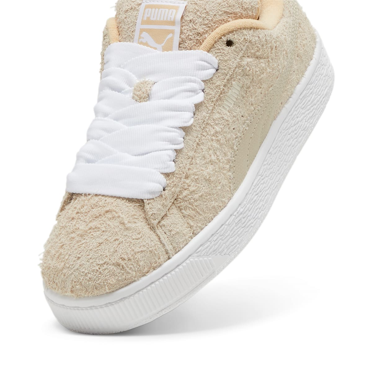 (WMNS) PUMA Suede XL 'Hairy Alpine Snow' 398309-01