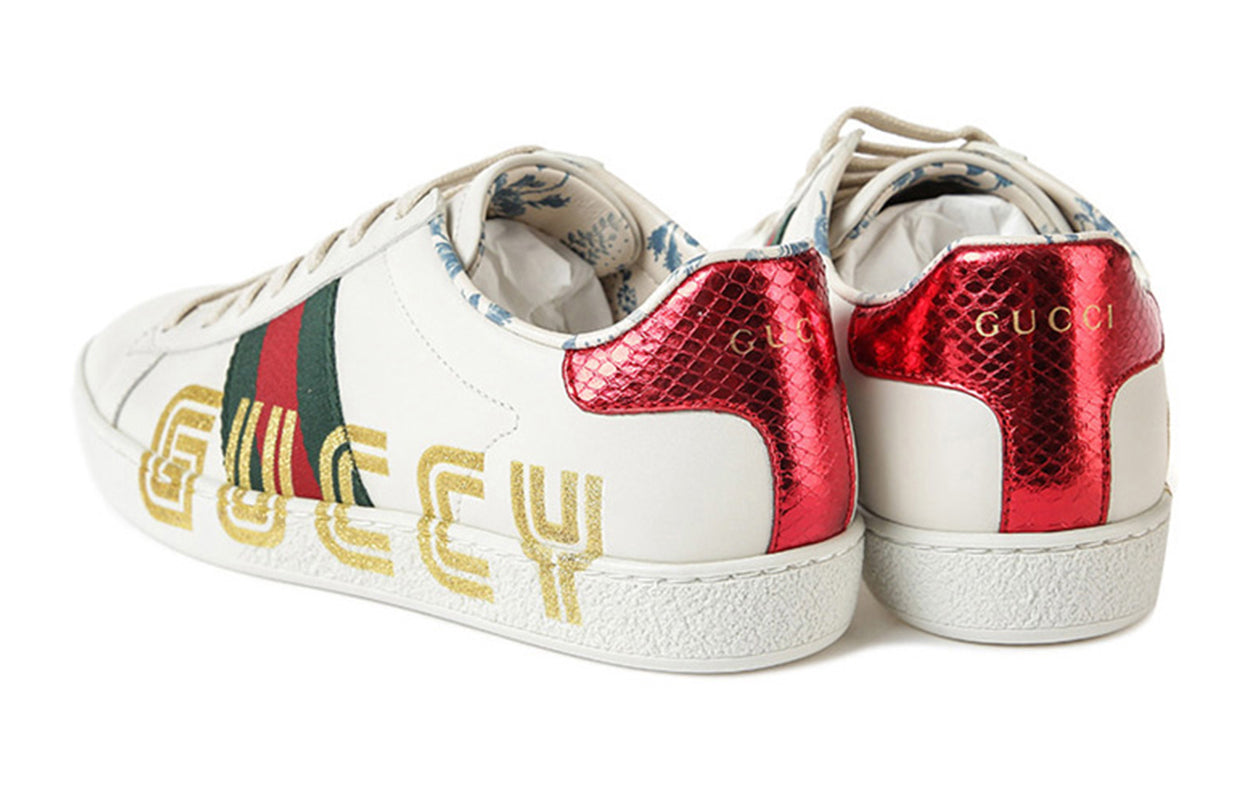 (WMNS) Gucci Ace Low 'Guccy Print' 525268-0G2D0-9072
