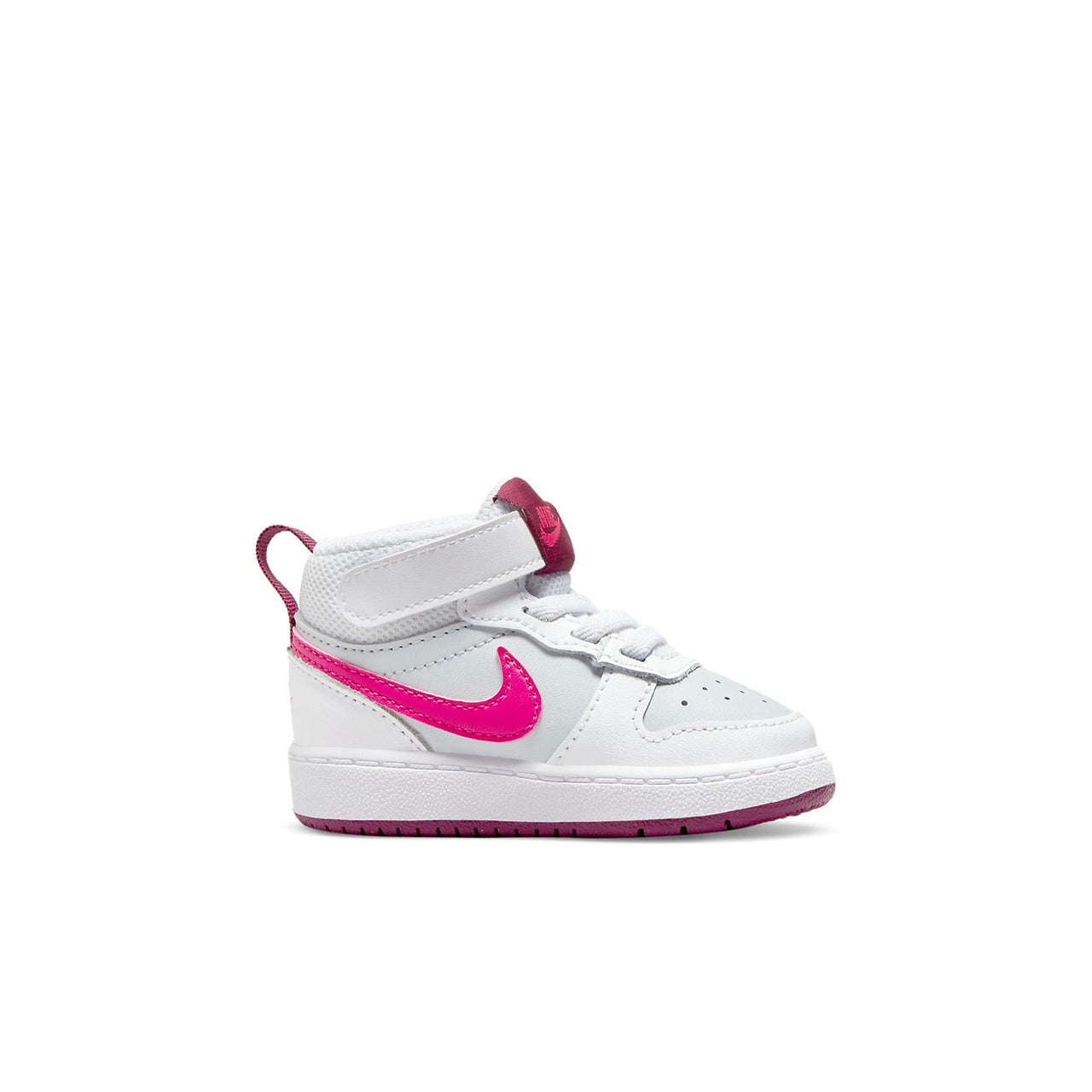 (TD) Nike Court Borough Mid 2 'Pure Platinum Pink Prime' CD7784-006