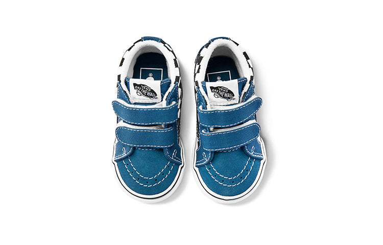 Vans Sk8-Mid Reissue V Toddler Black/White Checkboard VN0A5DXD2JE
