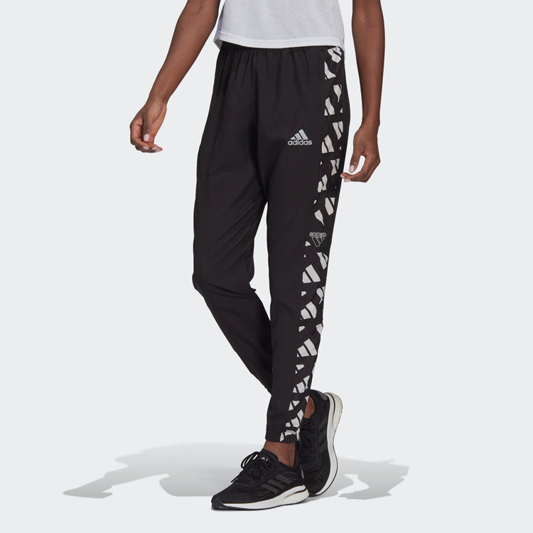 (WMNS) adidas Celeb Pant W Running Sports Knit Long Pants/Trousers Black GK6190