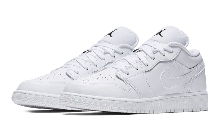 (GS) Air Jordan 1 Low 'White Black' 553560-101