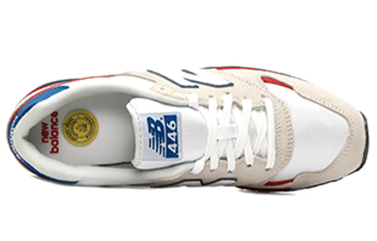New Balance 446 Low Cut White/Red/Blue U446MWB