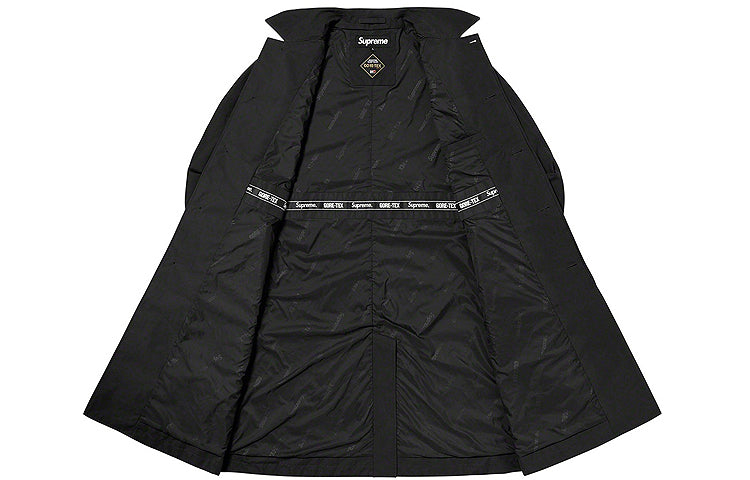 Supreme GORE TEX Overcoat 'Black' SUP-FW19-163