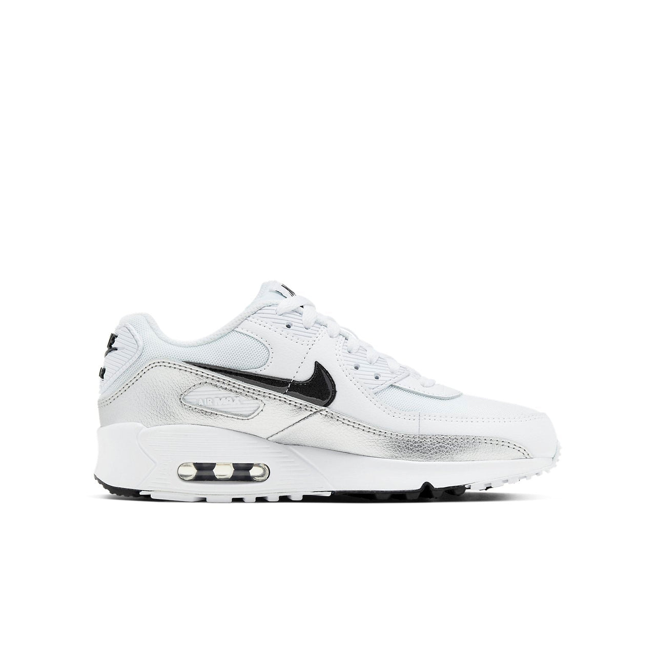 (GS) Nike Air Max 90 'White Black' CZ5867-100