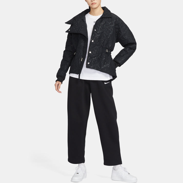 (WMNS) Nike S.G NSW Jacket SC 'Black' DV8213-010