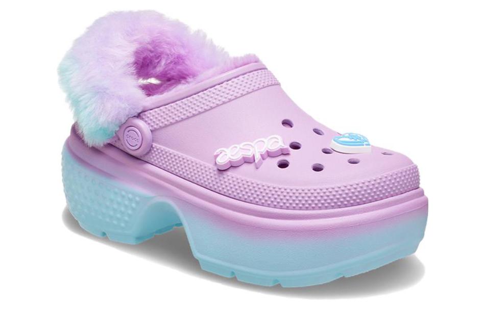 Crocs x Aespa Clogs 'Lilac Blue' 208688-90H