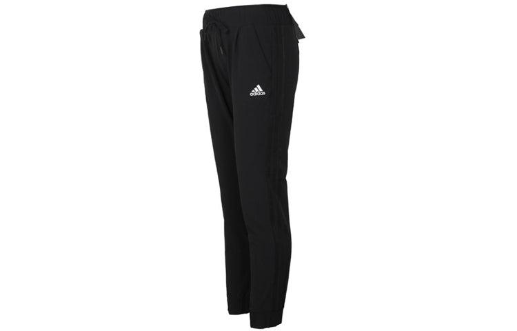 (WMNS) adidas Woven 3S Sweatpants Black DW5725