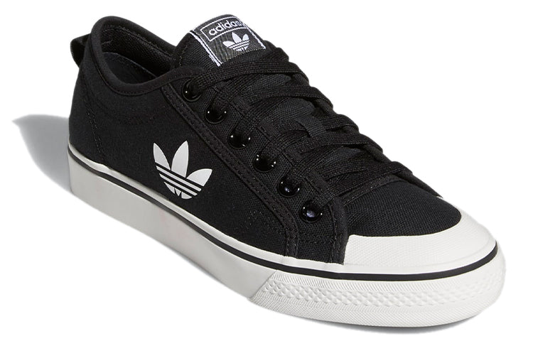 (WMNS) adidas Nizza Trefoil 'Core Black White' GZ7290