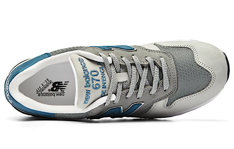 New Balance 670 Made in England 'Grey Slate Blue' M670BSG