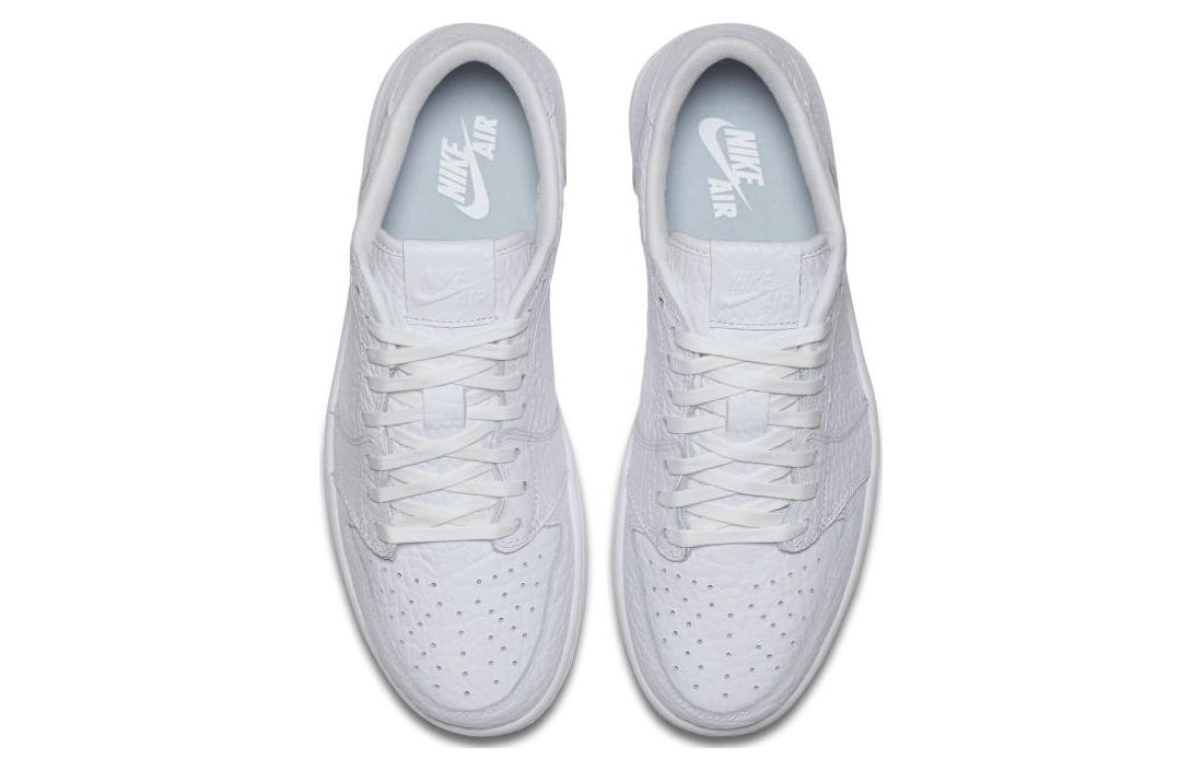 Air Jordan 1 Swooshless 'Triple White' 872782-100