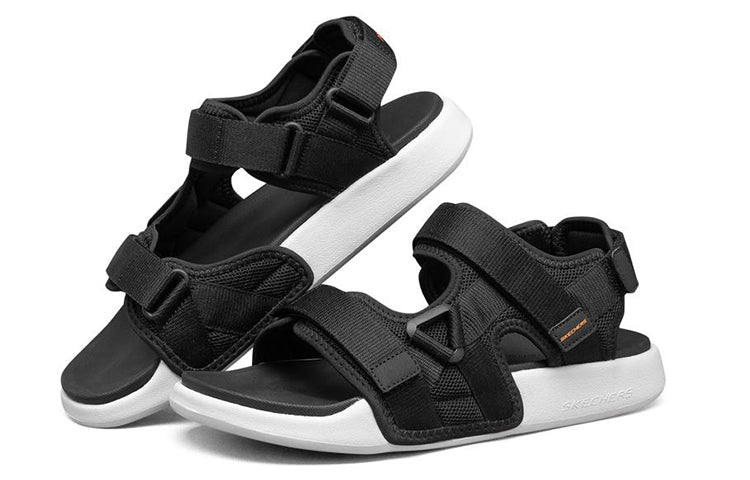 Skechers Gambix 2.0 Fashion Black Sandals 'Black White' 237292-BLK