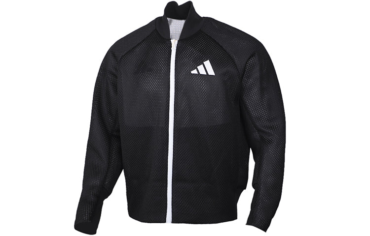 adidas M VRCT OVERSIZE Double Sided Sports Logo Jacket White FI4688