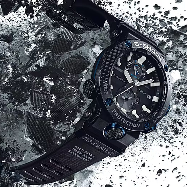 CASIO G-Shock Analog 'Black Navy' GWR-B1000-HT1A1JF