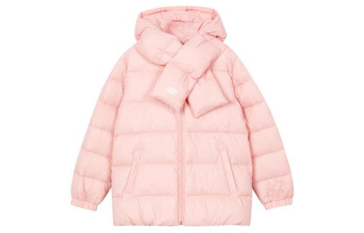 (GS) Skechers Down Jacket 'Blue Pink' L321K143