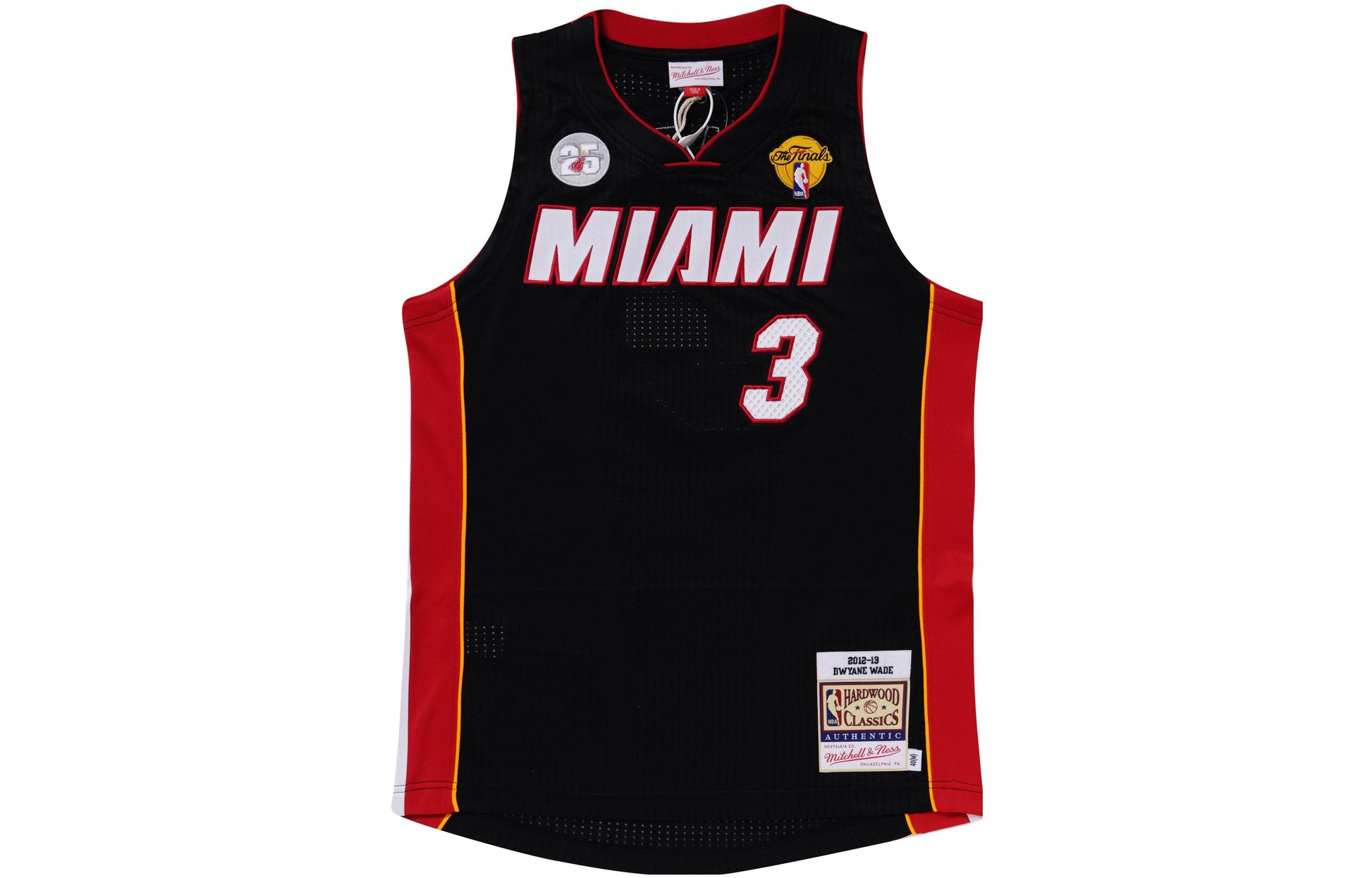 Mitchell & Ness NBA Authentic Jersey 'Miami Heat - Dwyane Wade 2012-13' AJY44945-MHE12DWABLCK