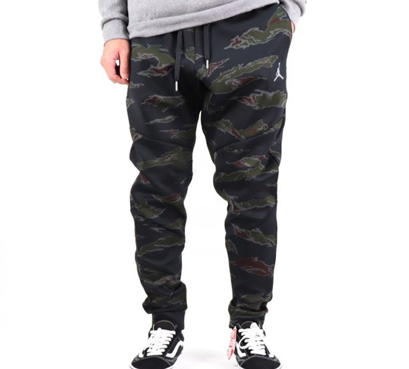 Air Jordan Drawstring Casual Pants Camouflage AH6167-010