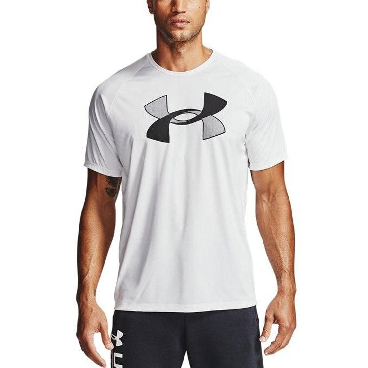 Under Armour Tech Big Logo Printing Male White 1357234-100