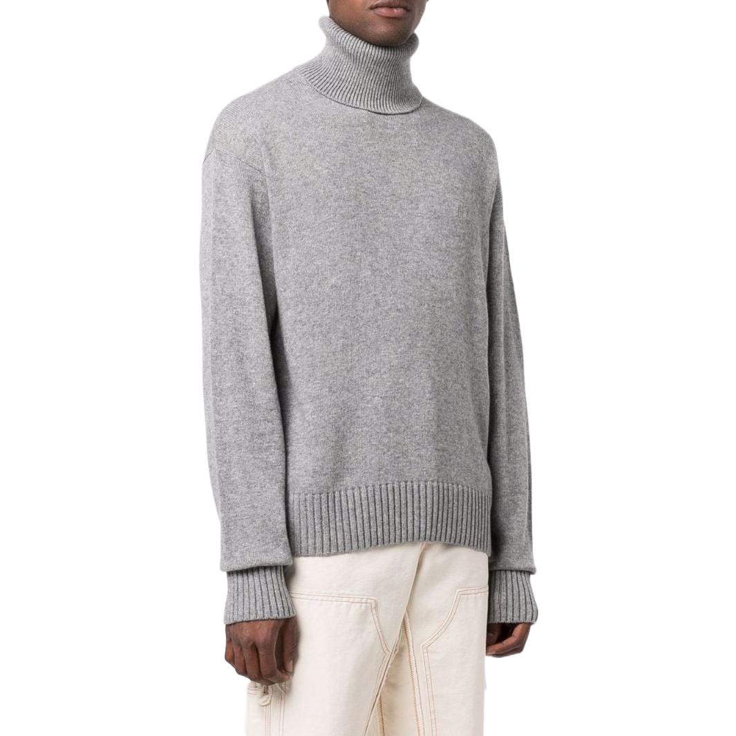 Off-White Embroidered-Logo Roll Neck Jumper OMHF027F21KNI00106060606