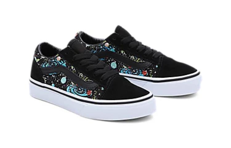 (PS) Vans Old Skool Glow Shoes 'Black Blue Green' VN0A7Q5FBPB