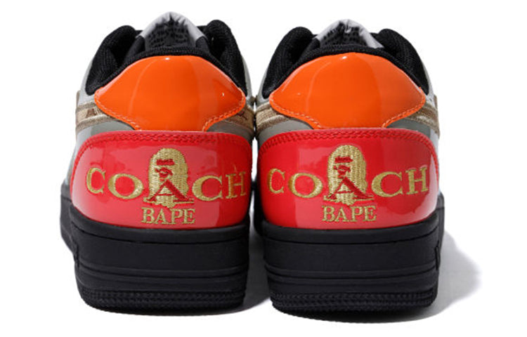 A Bathing Ape x Coach Bape Sta 'Black Red Blue' 1G23-191-903MUL