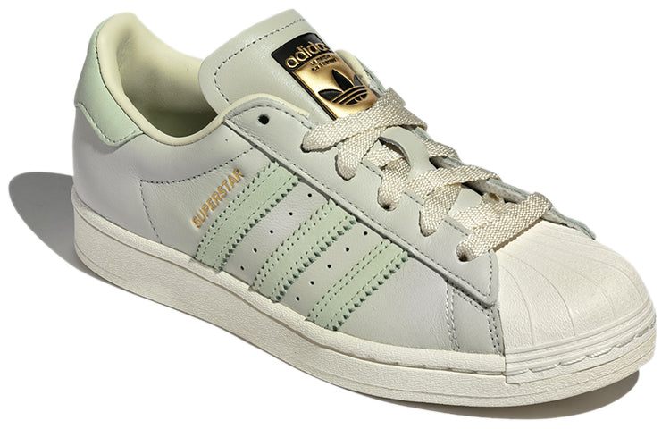 (WMNS) adidas originals Superstar 'Light Green' H00168