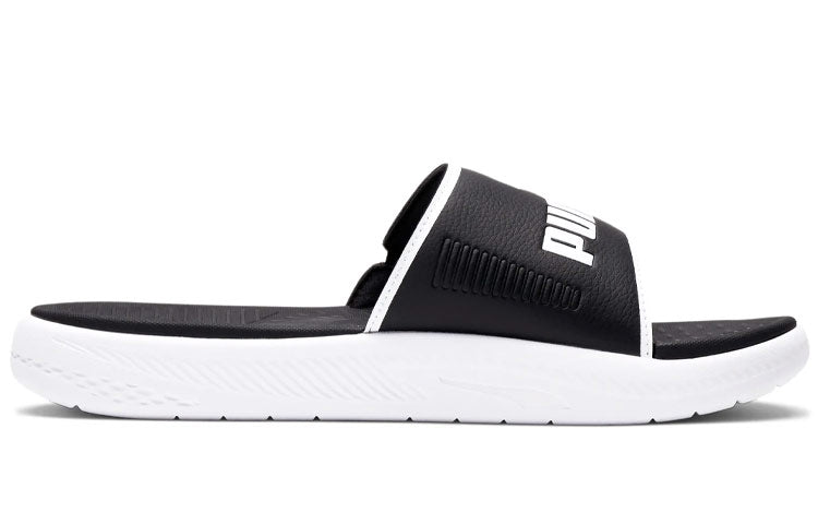 PUMA Softride Slide 'White Black' 382111-01