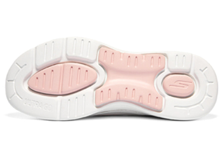 (WMNS) Skechers Go Walk Arch Fit 'White Light Pink' 124483-WLPK