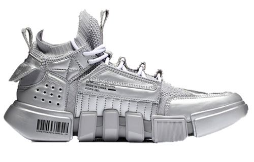 (WMNS) Li-Ning ACE Paris Fashion Week Series Silver/White AGBN062-2