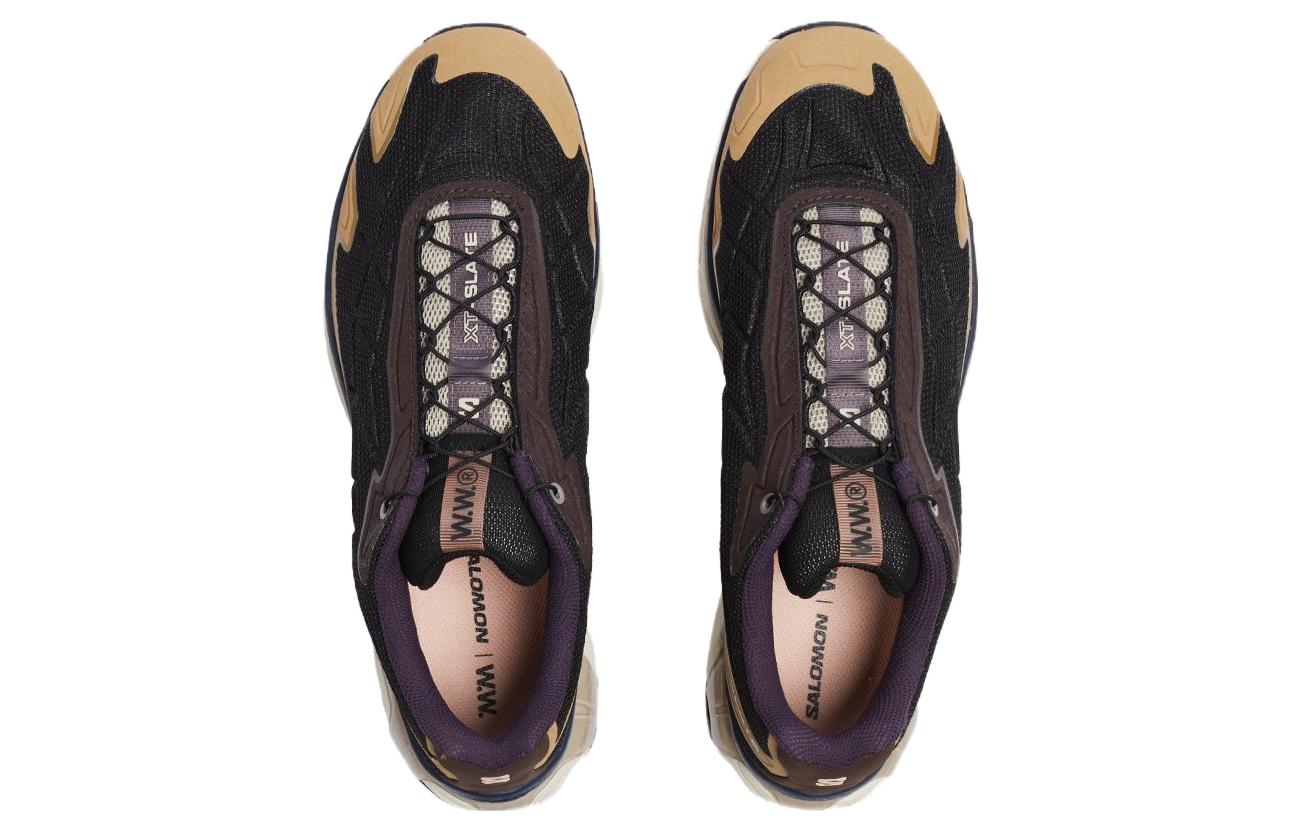 SALOMON x WOOD WOOD XT-SLATE 'Black Brown' 472564
