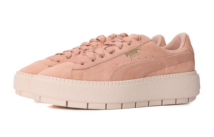 (WMNS) PUMA Suede Platform Trace Pink 365830-05