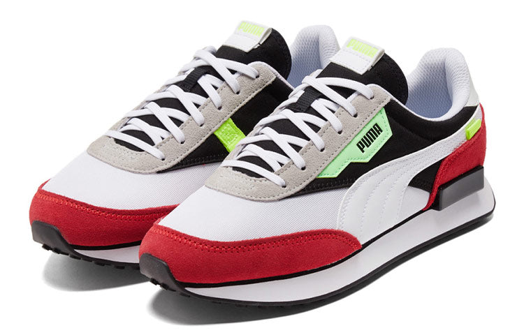 PUMA Future Rider Retro 'White High Risk Red' 380758-01