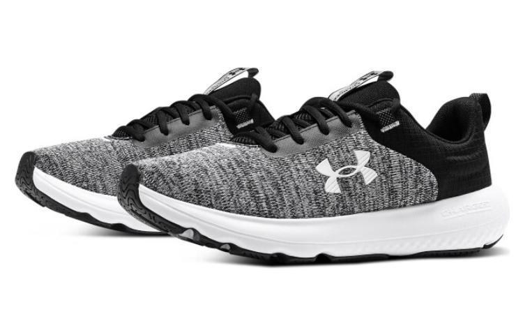 (WMNS) Under Armour Charged Revitalize 'Black Grey White' 3026683-001