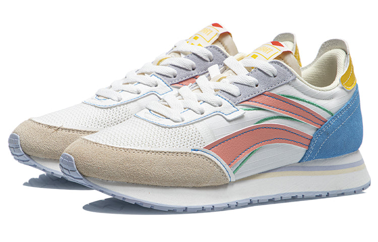 (WMNS) Li-Ning ChengFeng 'White Blue Pink' AGCR196-6