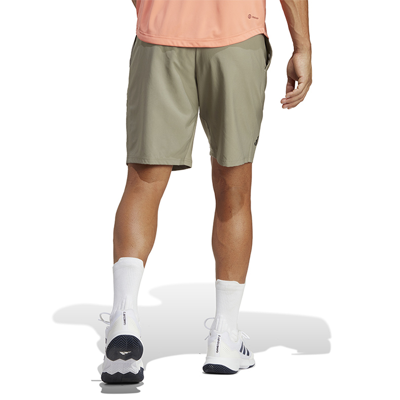adidas Club 3-Stripes Tennis Shorts 'Silver Pebble' HT7167