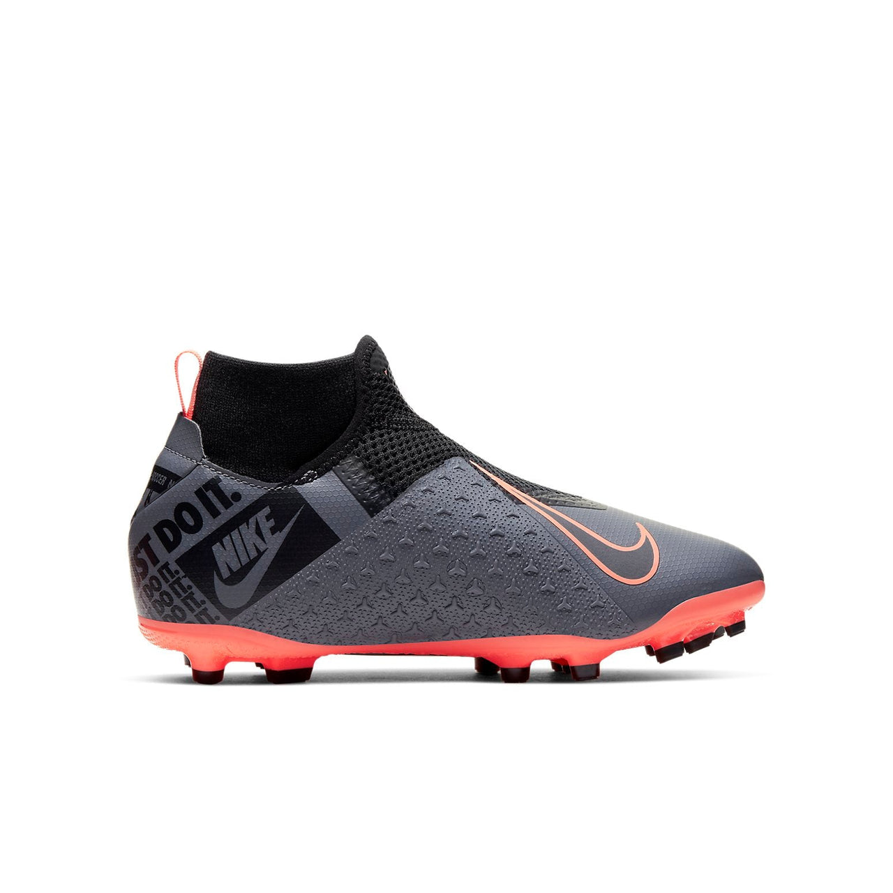 (GS) Nike Phntom VSN Academy DF FG MG 'Dark Grey Coral Black' AO3287-080